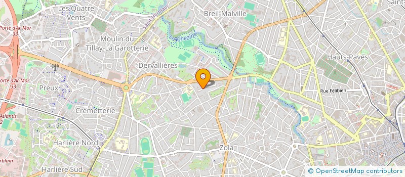 localisation de l'entreprise AFRICALAND à NANTES