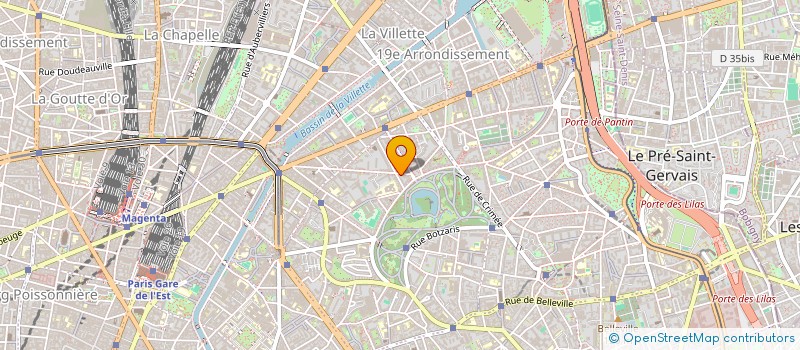 localisation de l'entreprise AFRICAMONTMARTRE  PARIS