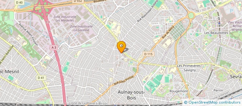 localisation de l'entreprise AFRICAN BBQ à AULNAY-SOUS-BOIS