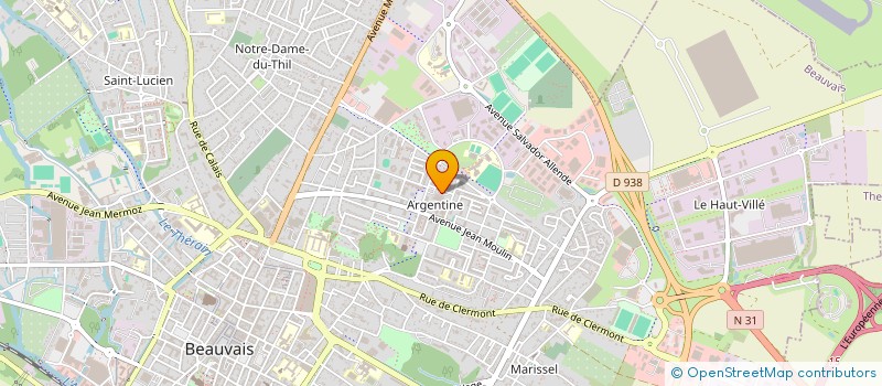 localisation de l'entreprise AFRICAN BEES  BEAUVAIS