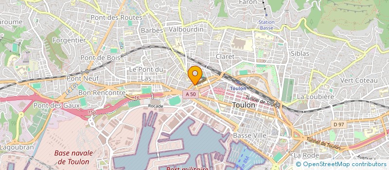 localisation de l'entreprise AFRICAN COURT CONSULTING (ACC)  TOULON