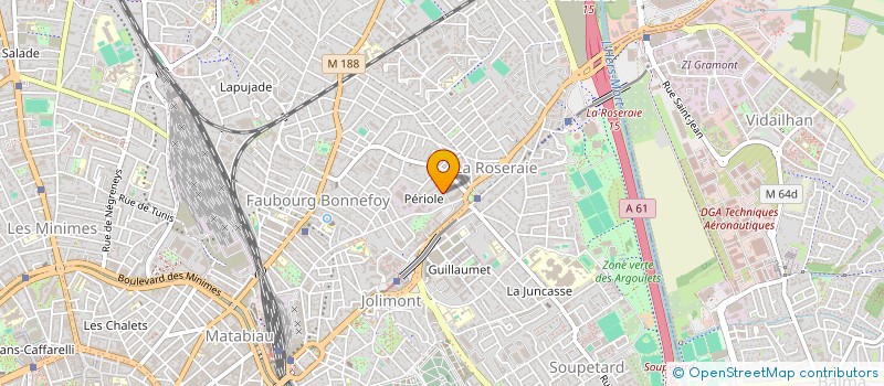 localisation de l'entreprise AFRICAN CULT à TOULOUSE