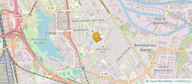 localisation de l'entreprise AFRICAN FIRST SUPPLY  CRETEIL