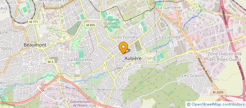 localisation de l'entreprise AFRICAN FOOD 63  AUBIERE