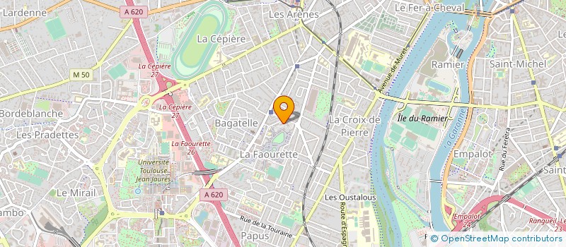 localisation de l'entreprise AFRICAN HAIR SARL à TOULOUSE