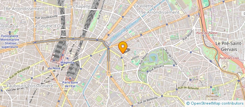 localisation de l'entreprise AFRICAN POSITIF ASSOCIATION  PARIS