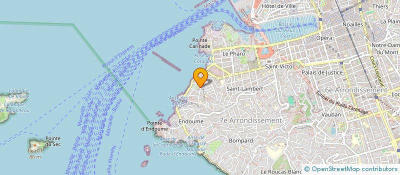 localisation de l'entreprise AFRICAN SEAFOOD à MARSEILLE