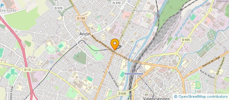 localisation de l'entreprise AFRICAN STREETS  ANZIN