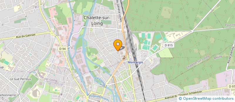 localisation de l'entreprise AFRICAN VIBES à CHALETTE-SUR-LOING