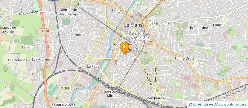 localisation de l'entreprise AFRICANCOOKING ASSOCIATION SERVICE à LE MANS