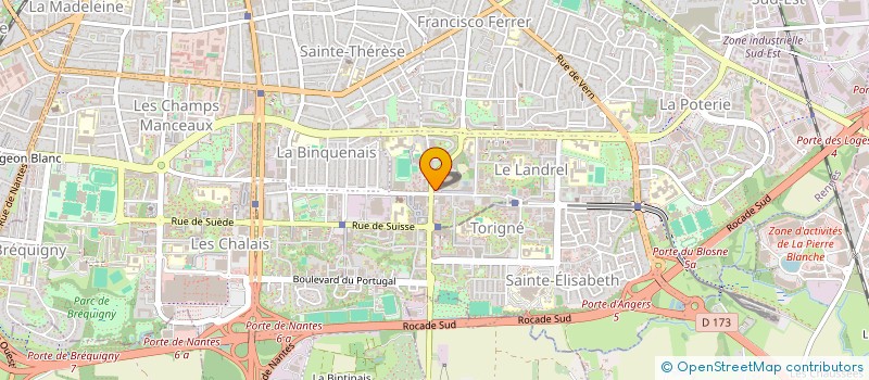 localisation de l'entreprise AFRICANOBREIZH  RENNES