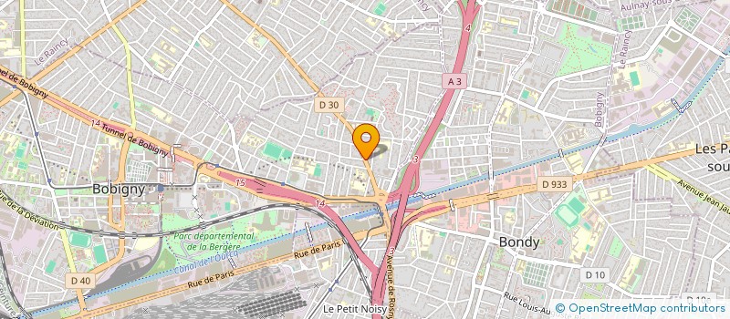 localisation de l'entreprise AFRICAPHONE  BOBIGNY