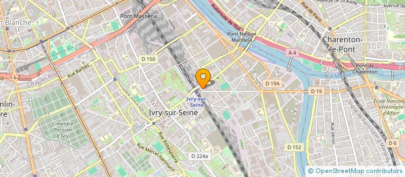 localisation de l'entreprise AFRICAPOSTNEWS à IVRY-SUR-SEINE