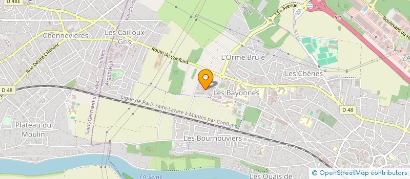 localisation de l'entreprise AFRICAR TRANSIT  HERBLAY-SUR-SEINE