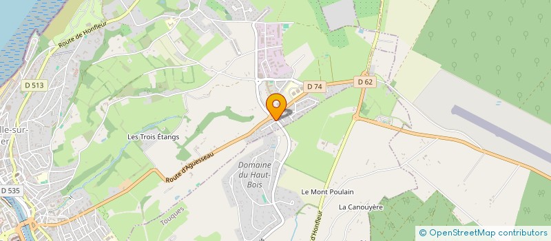 localisation de l'entreprise AFRICASCOLARITE à TROUVILLE-SUR-MER