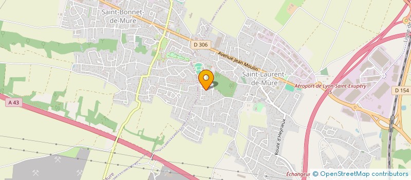 localisation de l'entreprise AFRICATEC  SAINT-LAURENT-DE-MURE