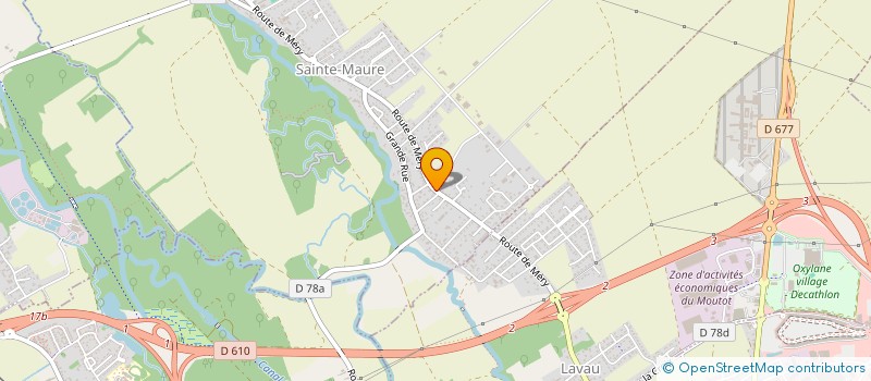 localisation de l'entreprise AFRICATECH2030  SAINTE-MAURE