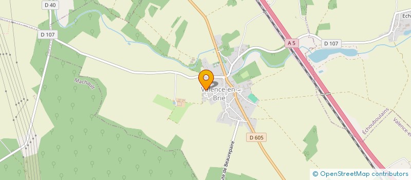 localisation de l'entreprise AFRIFUND  VALENCE-EN-BRIE