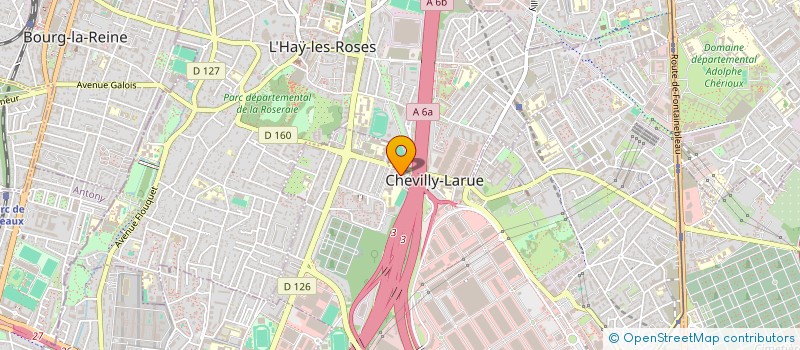 localisation de l'entreprise AFRIK'AFON  CHEVILLY-LARUE