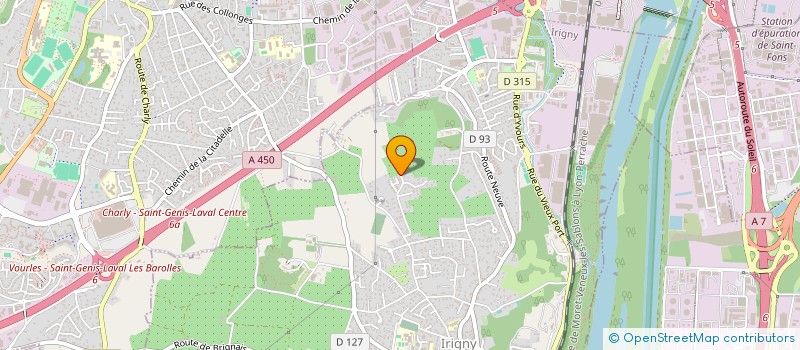 localisation de l'entreprise AFRIK'ANTILLES  IRIGNY