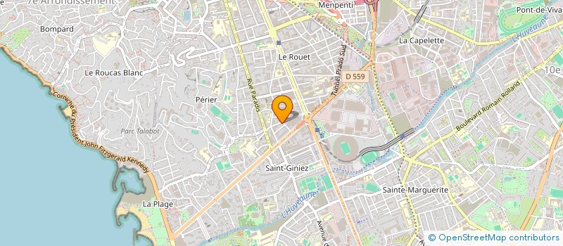 localisation de l'entreprise AFRIK'ART à MARSEILLE