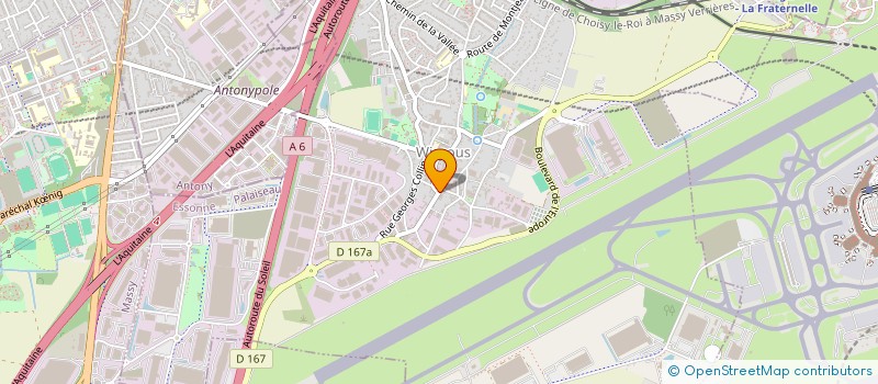 localisation de l'entreprise AFRIK IMMO INVEST à WISSOUS