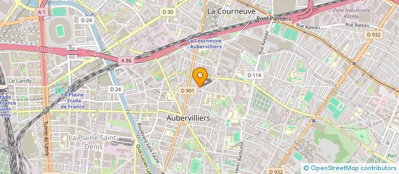 localisation de l'entreprise AFRIKA SURPRISE UNITED à AUBERVILLIERS
