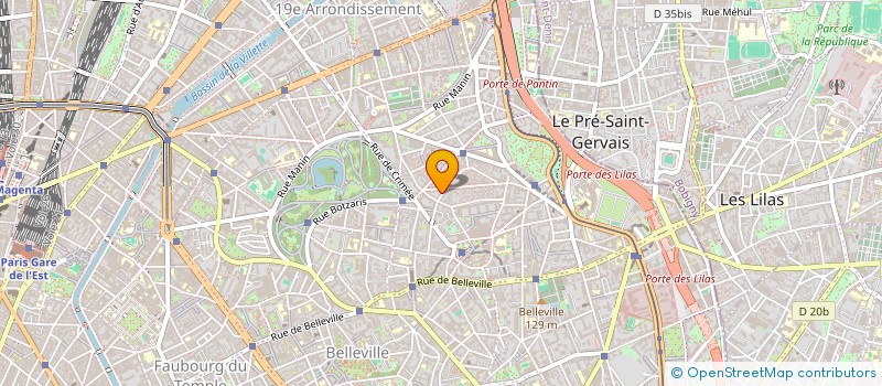 localisation de l'entreprise AFRIKADAA  PARIS