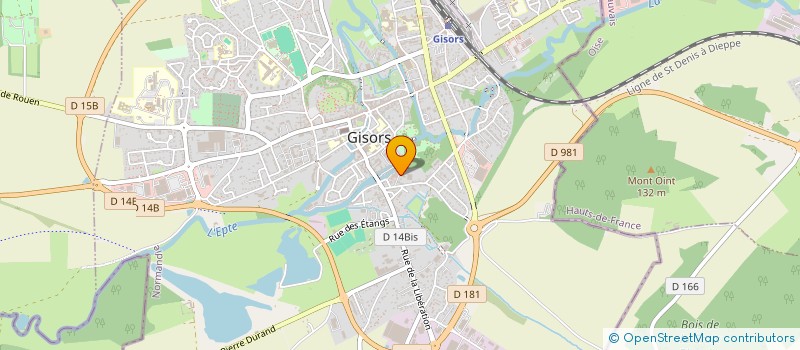localisation de l'entreprise AFRIKAN DREAM à GISORS