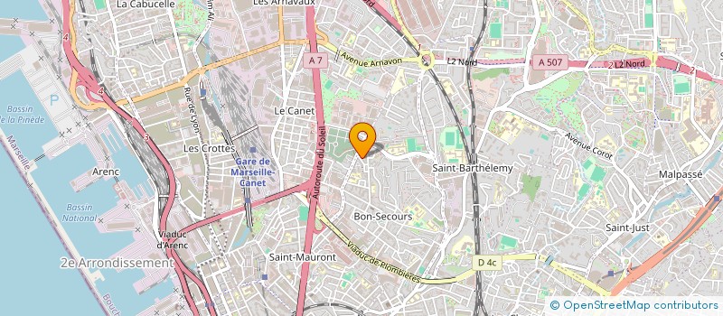 localisation de l'entreprise AFRIKAN GOURMET à MARSEILLE
