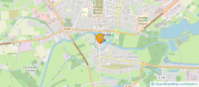 localisation de l'entreprise AFRIKAN SOUL  LA FLECHE