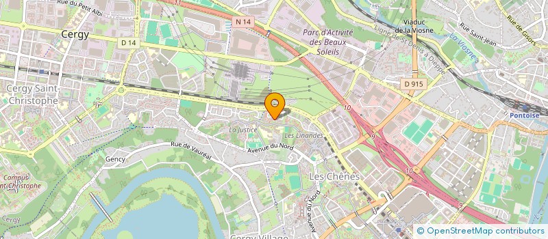 localisation de l'entreprise AFRIKILI.TV  CERGY