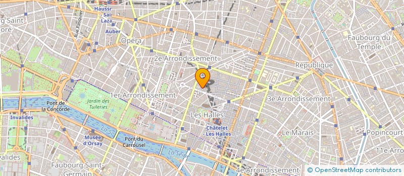 localisation de l'entreprise AFRIMEX à PARIS