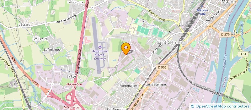 localisation de l'entreprise AFRIPAGRO SARL  MACON