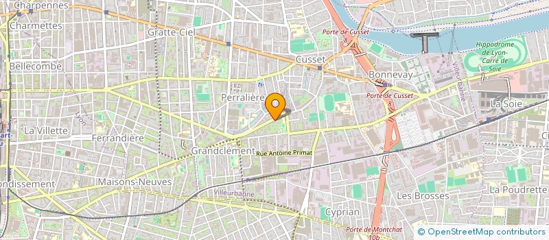 localisation de l'entreprise AFRIPEX EDITIONS CONSEILS à VILLEURBANNE