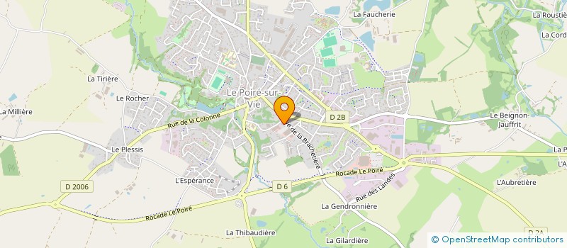 localisation de l'entreprise AFRIQ' AUTREMENT à LE POIRE-SUR-VIE