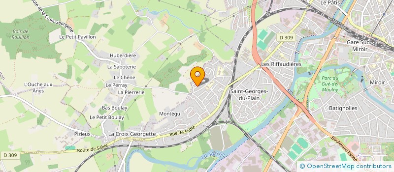 localisation de l'entreprise AFRIQPNB FRANCE  LE MANS