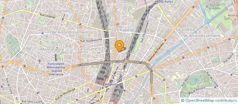 localisation de l'entreprise AFRIQUE BAZAR à PARIS