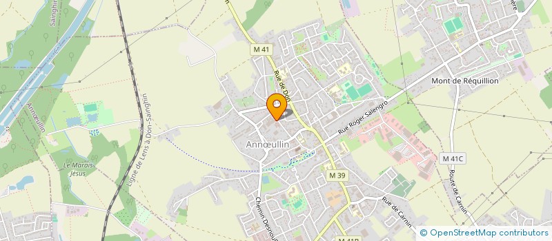 localisation de l'entreprise AFRIQUE BUSINESS CLUB LILLE  ANNULLIN