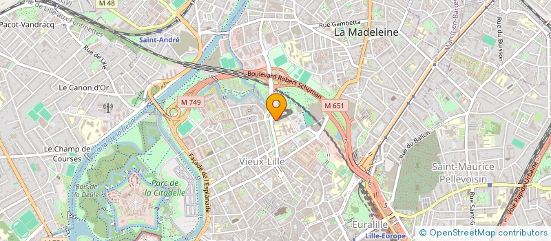 localisation de l'entreprise AFRIQUE CULTURE MUSIQUE à LILLE