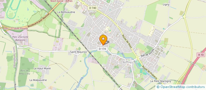 localisation de l'entreprise AFRIQUE CULTURES FRANCE A.C.F.  AIFFRES