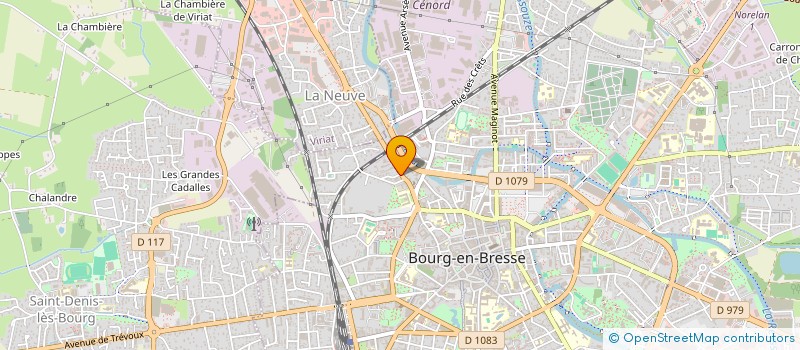 localisation de l'entreprise AFRIQUE EN MINIATURE  BOURG-EN-BRESSE