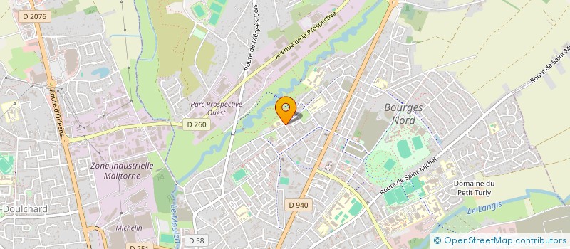 localisation de l'entreprise AFRIQUE ESPOIR REGROUPEMENT  BOURGES