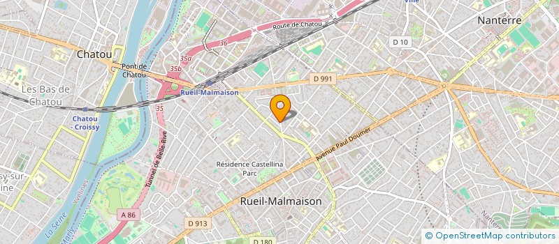 localisation de l'entreprise AFRIQUE ET SANTE MENTALE  RUEIL-MALMAISON