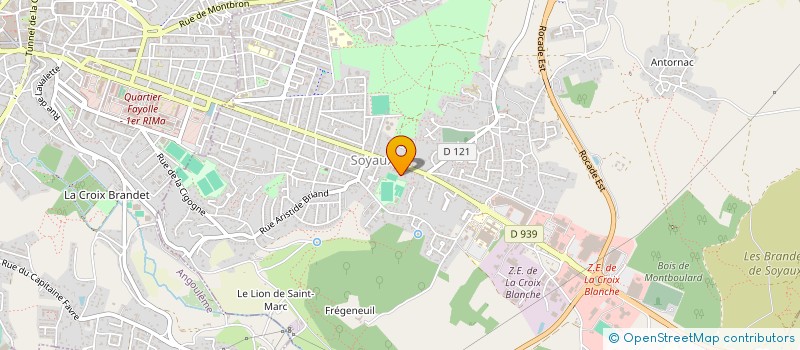localisation de l'entreprise AFRIQUE EUROPE à SOYAUX