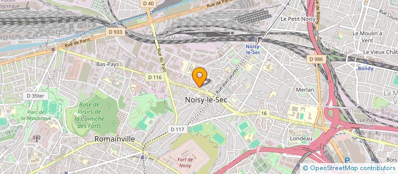 localisation de l'entreprise AFRIQUE EUROPE COOPERATION à NOISY-LE-SEC