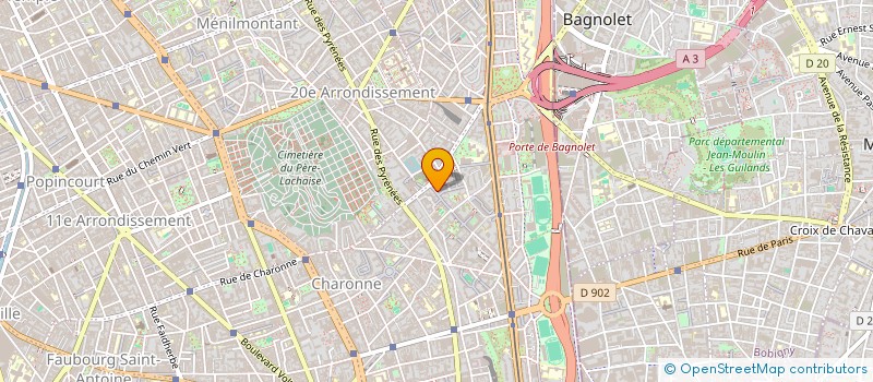 localisation de l'entreprise AFRIQUE  FOOD  PARIS