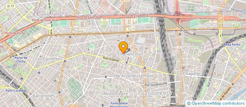 localisation de l'entreprise AFRIQUE MEDIA REP à PARIS