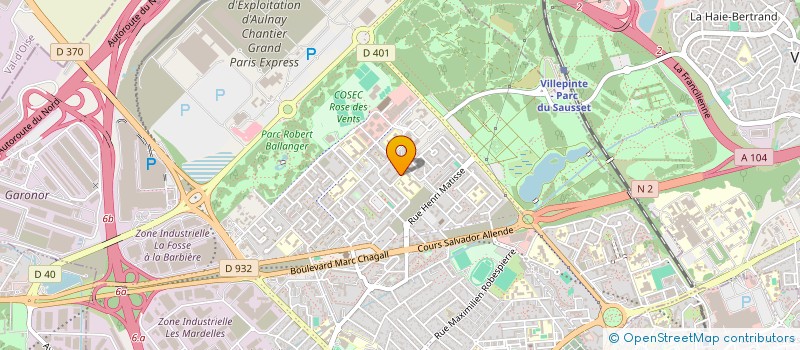 localisation de l'entreprise AFRIQUE SCIENCE DEVELOPPEMENT à AULNAY-SOUS-BOIS