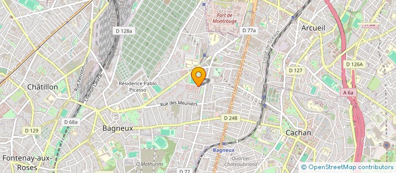 localisation de l'entreprise AFRIQUE TERRE DES TECHNIQUES à BAGNEUX